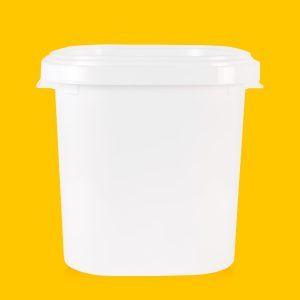 Cubo de plástico de 38 litros