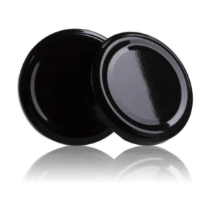 Tapa 66 RTS Pasteurizable Negra - Pack 25