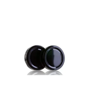 Tapa 66 DTO Alta Pasteurizable Negra - Pack 25
