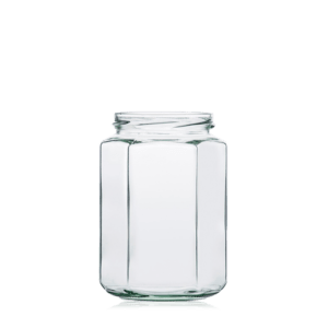 Tarro Hexagonal 720ml TO82-Pack 18