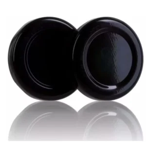 Tapa 43 RTS Pasteurizable Negra - Pack 40