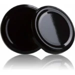 Tapa 82 RTS Pasteurizable Negra